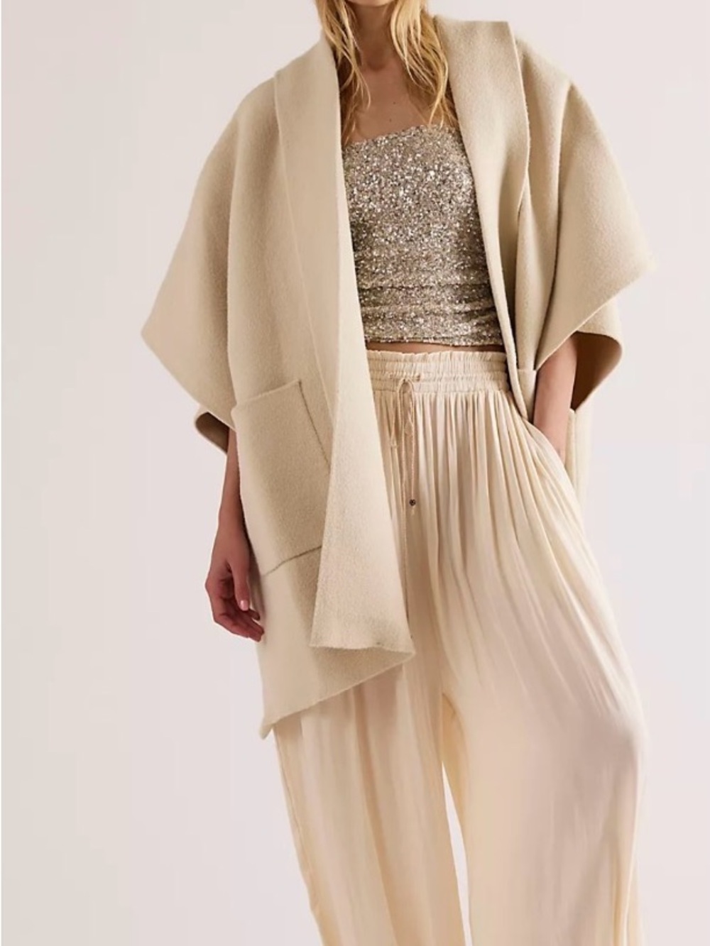 Free People All I Need Cozy Duster